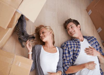 Identify and reduce worry and stress in your pet - moving home with pets