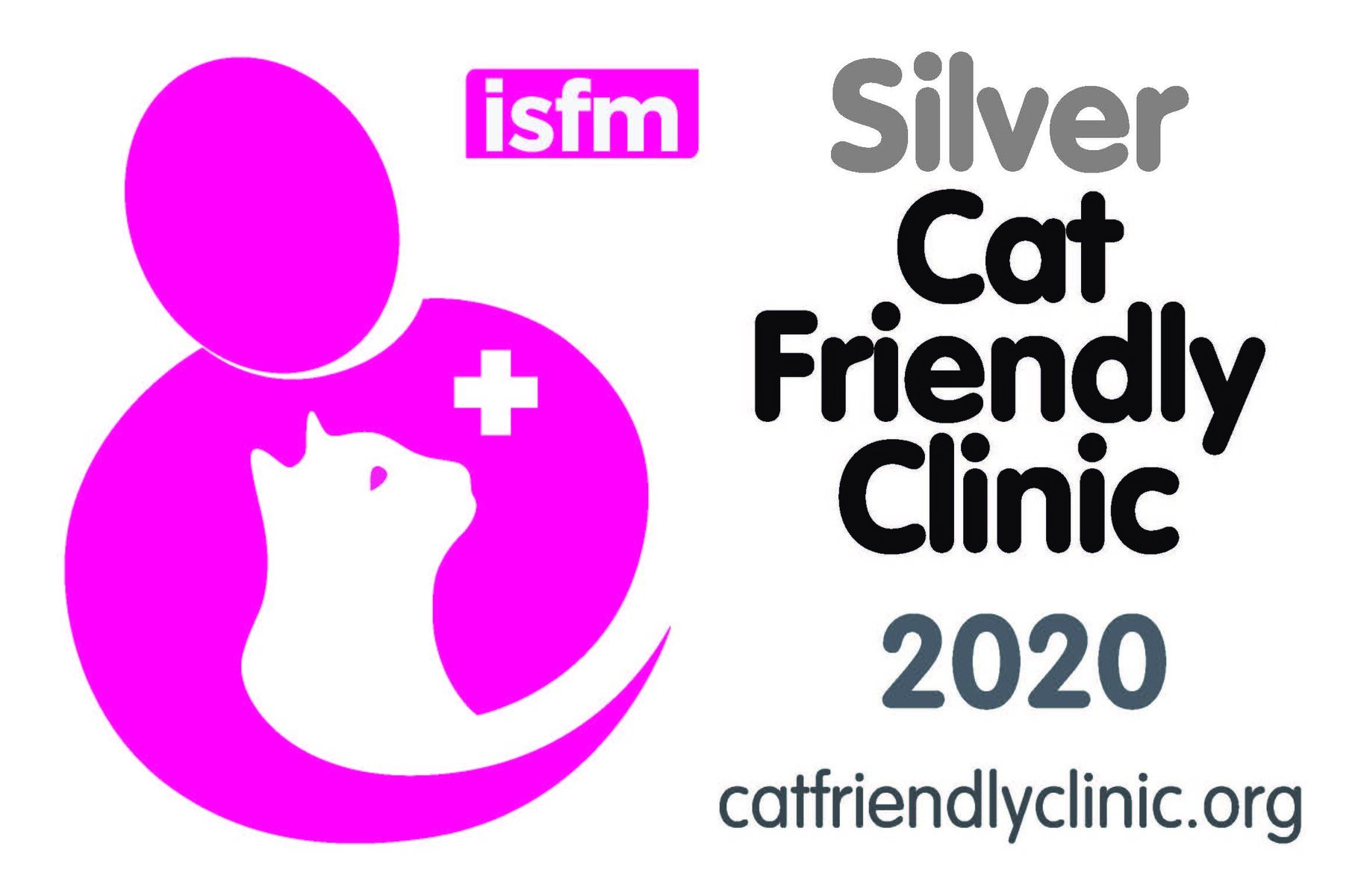 Cat friendly clinic 2020 Silver accreditation