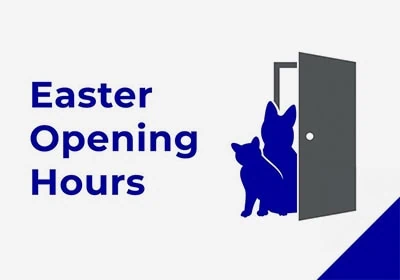 Infographic for easter opening hours